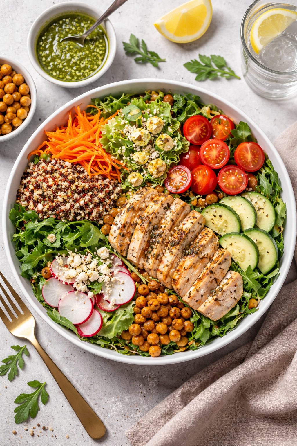 HOW TO MAKE HEALTHY SALADS
